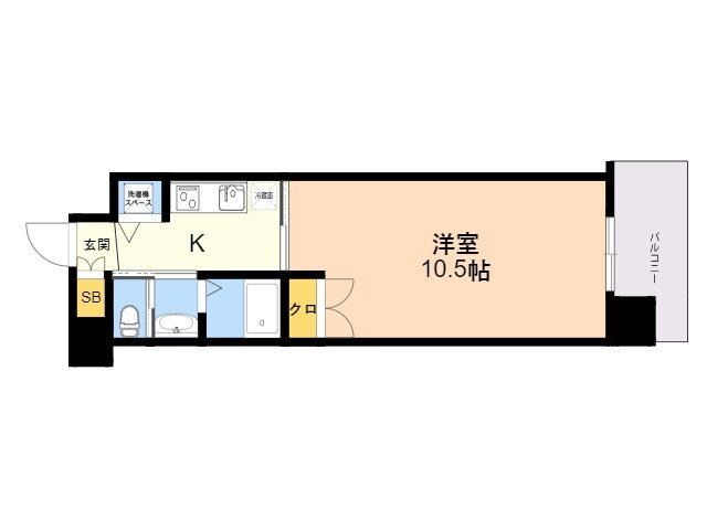 福岡県福岡市中央区舞鶴２ 赤坂駅 1K マンション 賃貸物件詳細