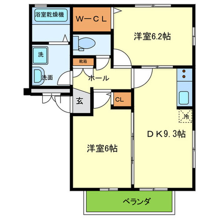 大阪府堺市中区福田 北野田駅 2DK マンション 賃貸物件詳細