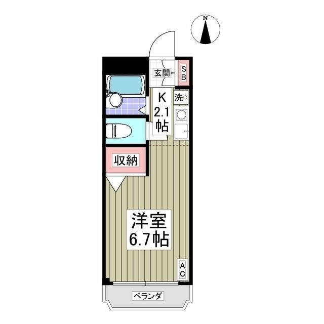 埼玉県さいたま市北区日進町２ 日進駅 1K マンション 賃貸物件詳細