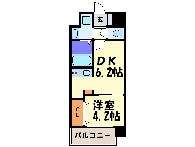 福岡県福岡市南区野間３ 高宮駅 1DK マンション 賃貸物件詳細