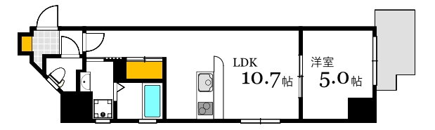 Ｌｉｏｎ銀山 3階 1LDK 賃貸物件詳細