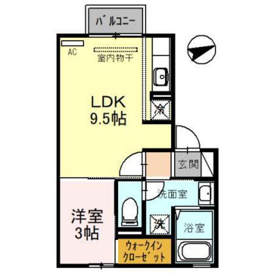 さくらハウス石金 2階 1LDK 賃貸物件詳細