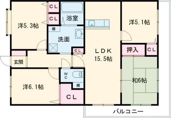 大阪府松原市松ケ丘４ 河内松原駅 4LDK マンション 賃貸物件詳細