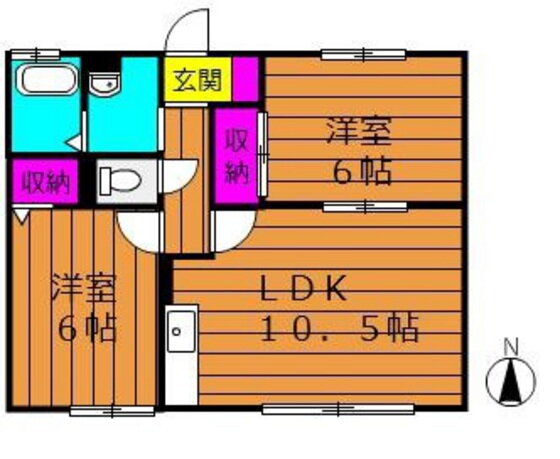 岡山県岡山市中区赤田 高島駅 2LDK アパート 賃貸物件詳細