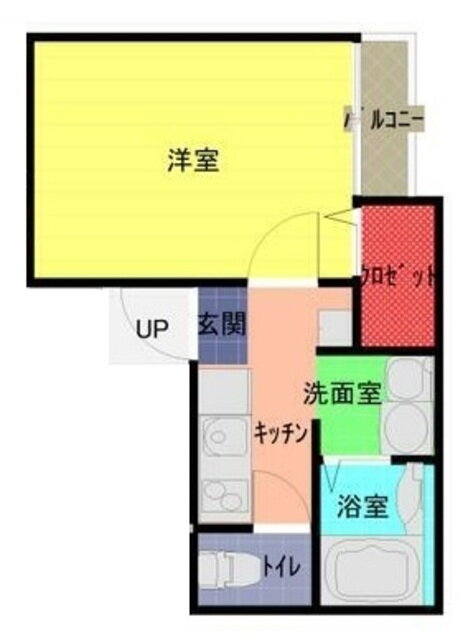 埼玉県川口市三ツ和２ 鳩ヶ谷駅 1K アパート 賃貸物件詳細