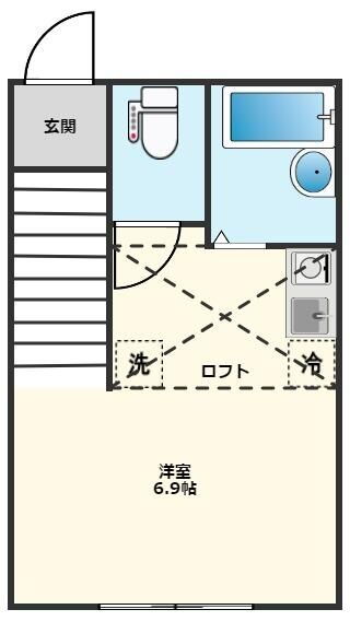 東京都目黒区碑文谷１ 西小山駅 ワンルーム アパート 賃貸物件詳細