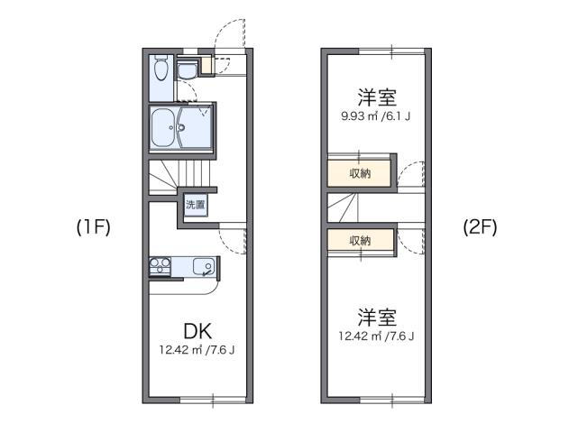 レオパレス教興寺 1階 2DK 賃貸物件詳細