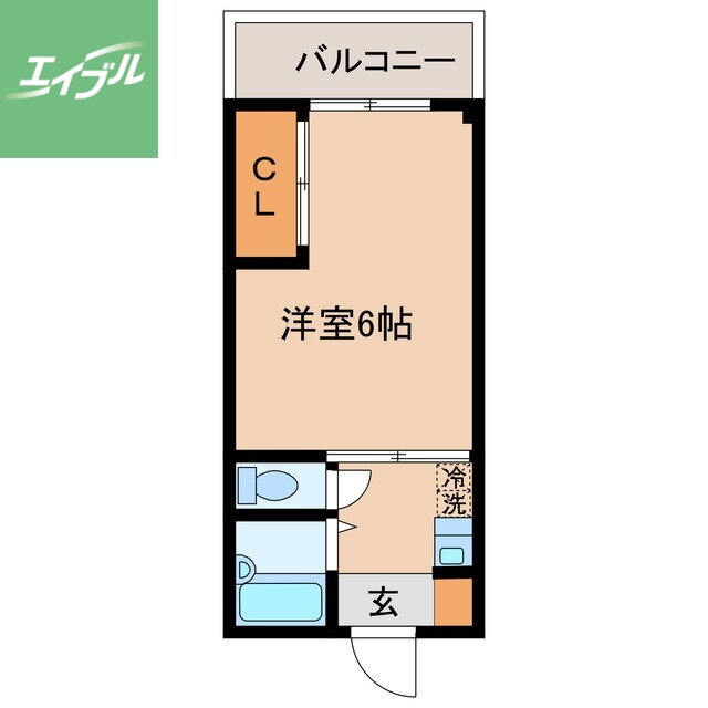 長崎県長崎市扇町 長崎大学駅 1K アパート 賃貸物件詳細