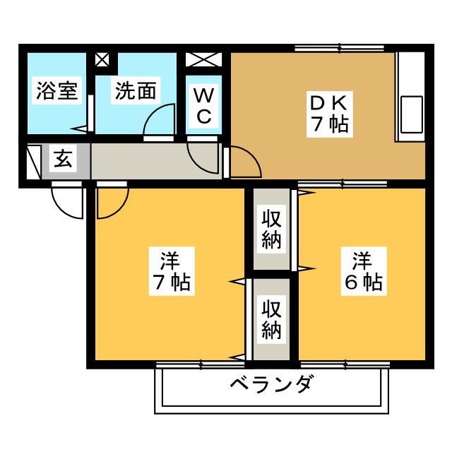 静岡県駿東郡清水町伏見 2DK アパート 賃貸物件詳細