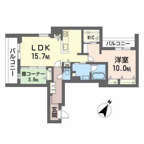 福岡県福岡市南区大楠２ 西鉄平尾駅 2LDK マンション 賃貸物件詳細