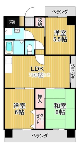熊本県荒尾市四ツ山町３ 荒尾駅 3LDK マンション 賃貸物件詳細