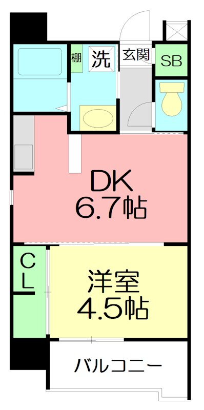 福岡県福岡市中央区桜坂３ 桜坂駅 1DK マンション 賃貸物件詳細