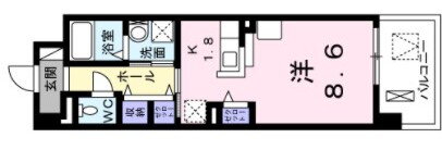 岡山県岡山市北区奥田南町 清輝橋駅 ワンルーム マンション 賃貸物件詳細