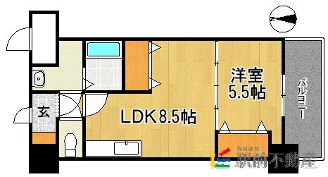 福岡県福岡市博多区築港本町 呉服町駅 1LDK マンション 賃貸物件詳細
