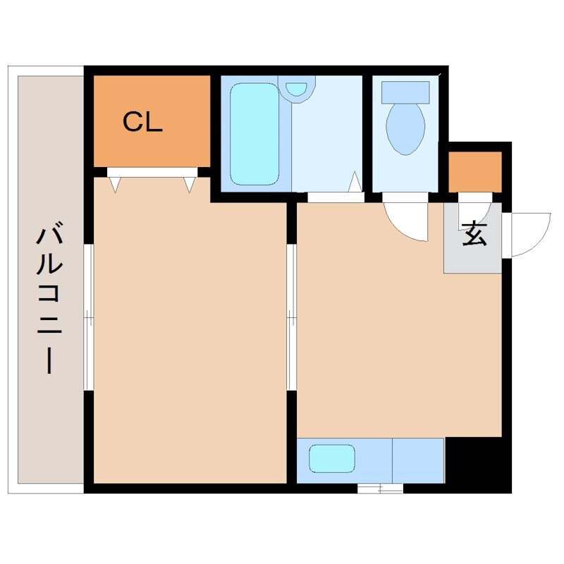 兵庫県尼崎市水堂町１ 立花駅 1DK マンション 賃貸物件詳細