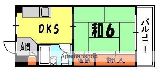 大阪府寝屋川市香里新町 香里園駅 1DK マンション 賃貸物件詳細