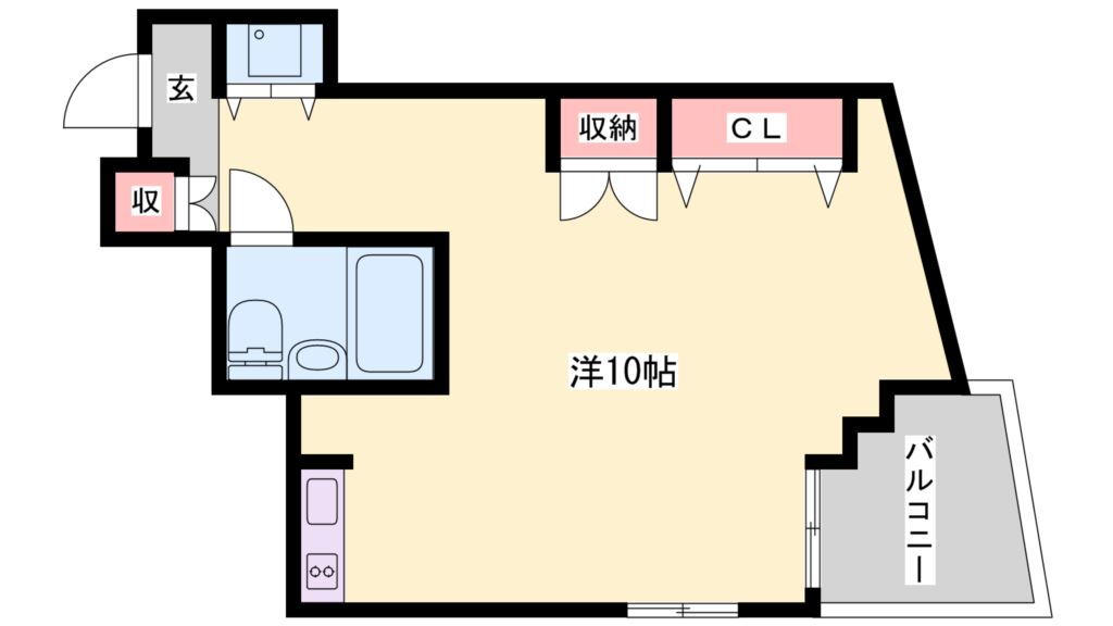 アクス加古川 4階 ワンルーム 賃貸物件詳細