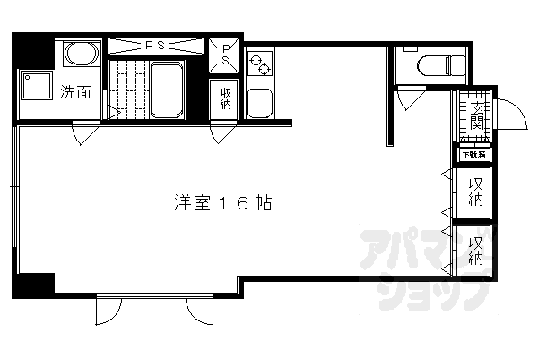 京都府京都市中京区梅忠町 烏丸御池駅 1K マンション 賃貸物件詳細