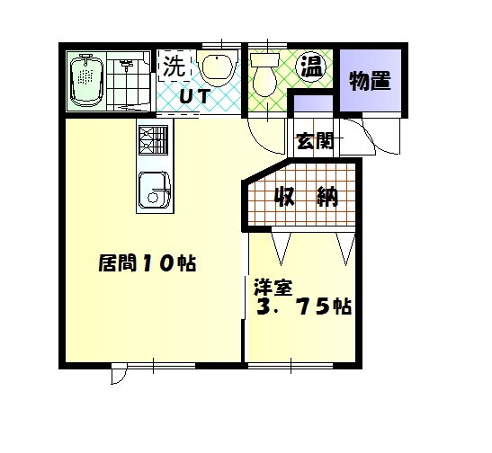 Ｌｉｖｅ 2階 1LDK 賃貸物件詳細