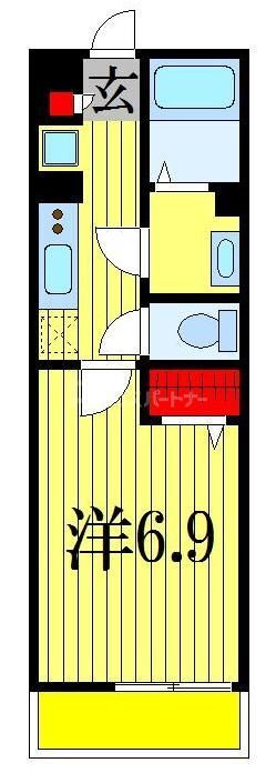 千葉県市川市若宮１ 下総中山駅 1K マンション 賃貸物件詳細