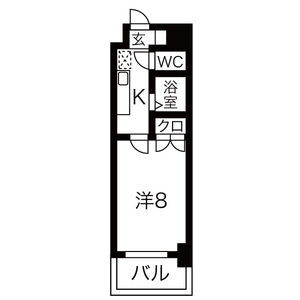 愛知県名古屋市港区港陽３ 築地口駅 1K マンション 賃貸物件詳細