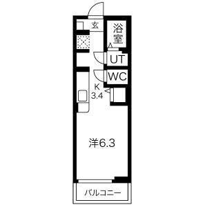 宮城県仙台市太白区越路 愛宕橋駅 1K アパート 賃貸物件詳細