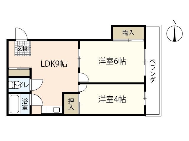 広島県広島市中区幟町 広島駅 2LDK マンション 賃貸物件詳細