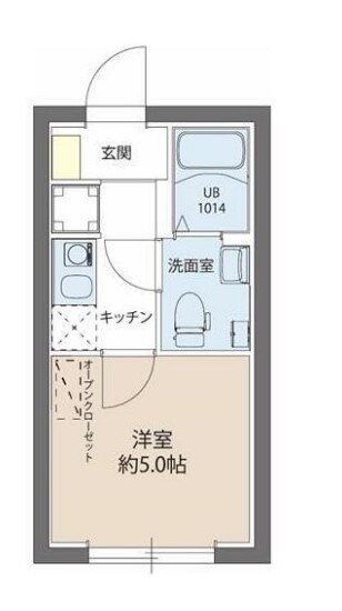 東京都足立区綾瀬２ 綾瀬駅 1K マンション 賃貸物件詳細