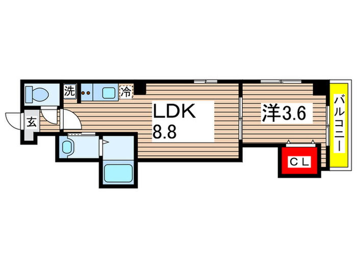 千葉県千葉市中央区長洲１ 本千葉駅 1LDK マンション 賃貸物件詳細