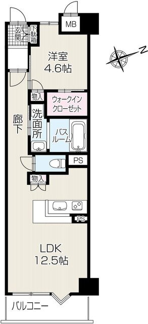 兵庫県姫路市岩端町 姫路駅 1LDK マンション 賃貸物件詳細