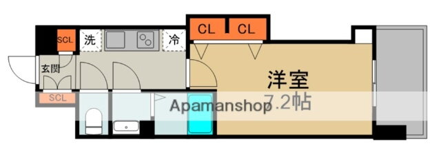 大阪府門真市元町 門真市駅 1K マンション 賃貸物件詳細