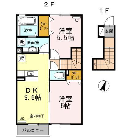 熊本県熊本市西区花園５ 上熊本駅 2LDK アパート 賃貸物件詳細