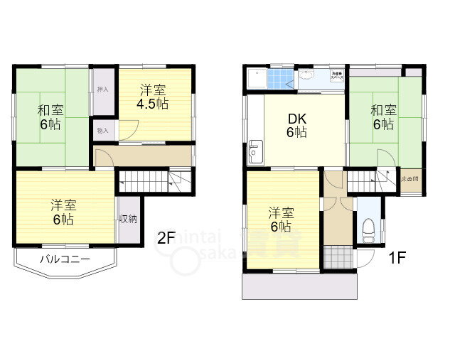 大阪府箕面市牧落３ 牧落駅 5DK 一戸建て 賃貸物件詳細
