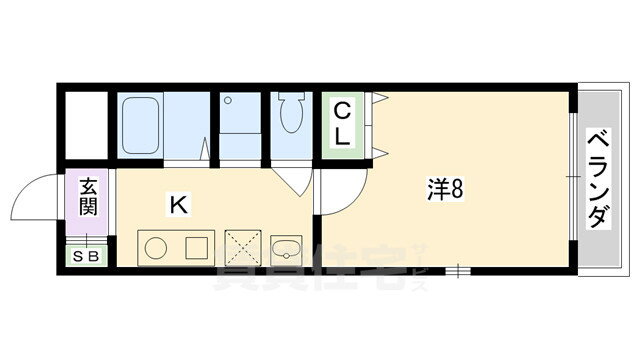 京都府京都市下京区蛭子町 五条駅 1K マンション 賃貸物件詳細