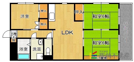 シュライン参道 2階 3LDK 賃貸物件詳細