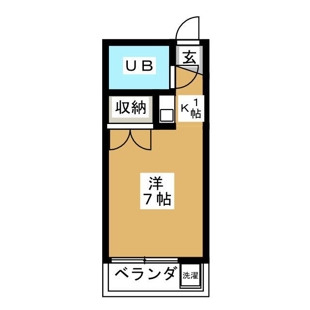 ステーションＵ 1階 ワンルーム 賃貸物件詳細