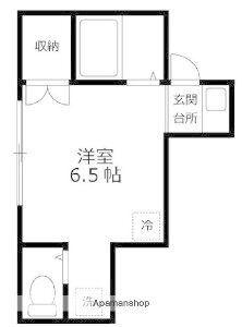 西池ガーデンハイツ 2階 1K 賃貸物件詳細