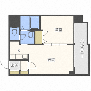 北海道札幌市中央区南十一条西１１ 西線１１条駅 1LDK マンション 賃貸物件詳細