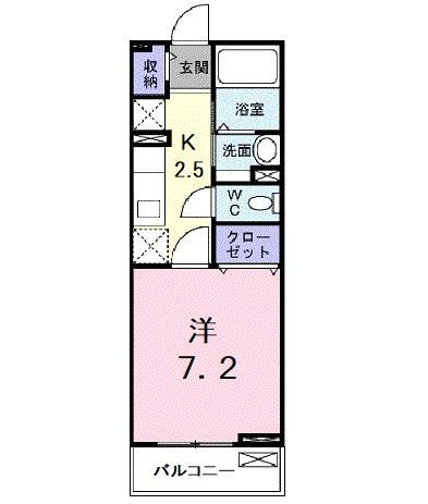 埼玉県所沢市西所沢１ 西所沢駅 1K アパート 賃貸物件詳細