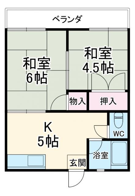 千葉県流山市流山４ 流山セントラルパーク駅 2K アパート 賃貸物件詳細