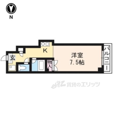 京都府京都市中京区福長町 京都市役所前駅 1K マンション 賃貸物件詳細