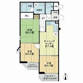 ライオンズマンション国分寺第６ 03階 3DK 賃貸物件詳細