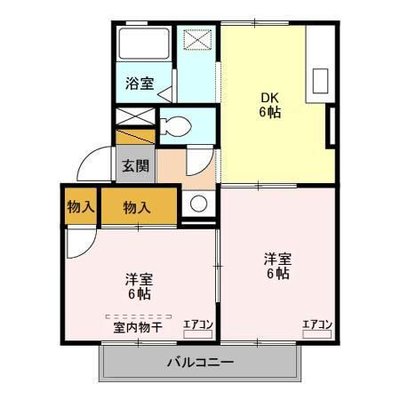 千葉県東金市西福俵 福俵駅 2DK アパート 賃貸物件詳細