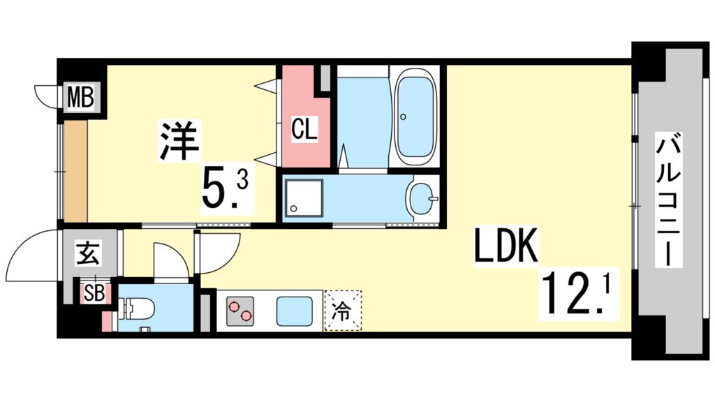 兵庫県神戸市兵庫区湊町４ 神戸駅 1LDK マンション 賃貸物件詳細