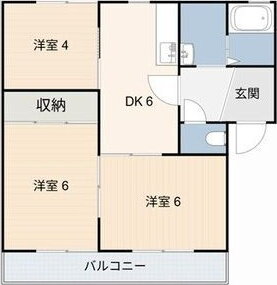 愛知県名古屋市緑区鳴丘２ 神沢駅 3DK アパート 賃貸物件詳細