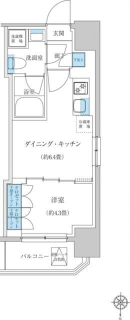 東京都大田区西蒲田７ 蒲田駅 1DK マンション 賃貸物件詳細
