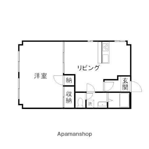 岡山県岡山市北区奥田本町 大元駅 1LDK マンション 賃貸物件詳細