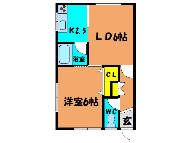 北海道函館市昭和４ 1DK アパート 賃貸物件詳細