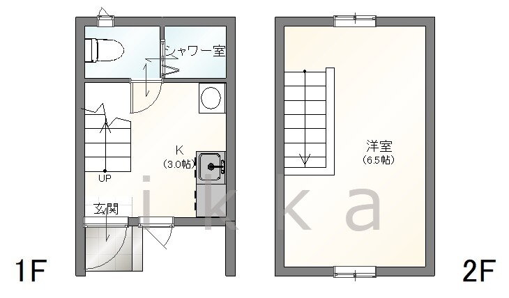 福岡県久留米市三潴町西牟田 西牟田駅 1K 一戸建て 賃貸物件詳細