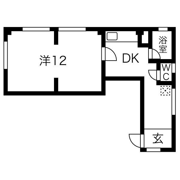兵庫県神戸市兵庫区福原町 湊川公園駅 1DK マンション 賃貸物件詳細